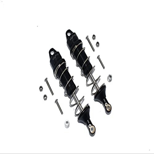 GPM for LOSI 1/10 LASERNUT Tenacity U4 LOS03028 Aluminum Rear Thickened Spring DAMPERS 101MM -12PC Set (Black)