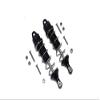 GPM for LOSI 1/10 LASERNUT Tenacity U4 LOS03028 Aluminum Rear Thickened Spring DAMPERS 101MM -12PC Set (Black) view 1
