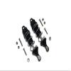 GPM for LOSI 1/10 LASERNUT Tenacity U4 LOS03028 Aluminum Front Thickened Spring DAMPERS 86MM -8PC Set (Black) view 1