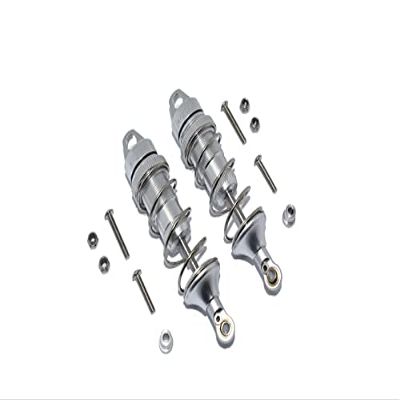 GPM for LOSI 1/10 LASERNUT Tenacity U4 LOS03028 Aluminum Front Thickened Spring DAMPERS 86MM -8PC Set (Silver)