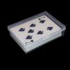 Cwdew Playing Card Case 24PCS Card Deck Box Plastic Empty Gaming Card Holder Case, Internal Size is 3.6X2.6X0.8 Inch, Suitable for 3.5X2.5 Inch Poker Card(NO Cards) view 4