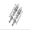 GPM for LOSI 1/10 LASERNUT Tenacity U4 LOS03028 Aluminum Rear Thickened Spring DAMPERS 101MM -12PC Set (Silver) view 1
