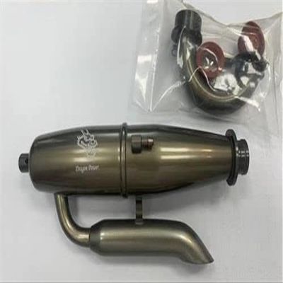 RC 1/8 Buggy, Truggy Off-Road Double Chamber Performance Show Pipe