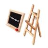 Dollhouse Chalkboard 1:12 Scale Accessories Miniature Chalk Eraser Set with Stand Schoolhouse Wooden Decoration Ornament Art Standing view 1