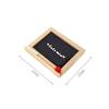 Dollhouse Chalkboard 1:12 Scale Accessories Miniature Chalk Eraser Set with Stand Schoolhouse Wooden Decoration Ornament Art Standing view 3