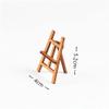 Dollhouse Chalkboard 1:12 Scale Accessories Miniature Chalk Eraser Set with Stand Schoolhouse Wooden Decoration Ornament Art Standing view 4
