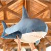 39.4 Inch XXL 15% Chubbier Weighted Giant Shark Stuffed Animal,Soft Chonky Shark Toys Shark Plush Pillows Stuffed Shark for Brave Boy's and Girl's Room Dcor,Perfect Stress Relief for Women view 4