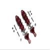 GPM for LOSI 1/10 LASERNUT Tenacity U4 LOS03028 Aluminum Rear Thickened Spring DAMPERS 101MM -12PC Set (red) view 1