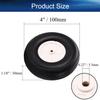 Heyiarbeit 4" RC Model Airplane Foam Wheel Super Light Tire and Wheel Sets for RC Airplane PU Sponge Tire with Plastic Hub 2 Pcs view 2