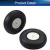 Heyiarbeit 5" RC Model Airplane Foam Wheel Super Light Tire and Wheel Sets for RC Airplane PU Sponge Tire with Plastic Hub 2 Pcs view 3
