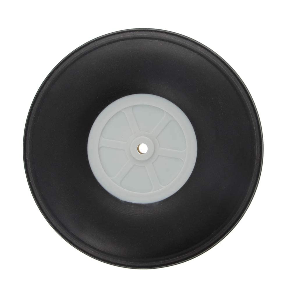 Heyiarbeit 5" RC Model Airplane Foam Wheel Super Light Tire and Wheel Sets for RC Airplane PU Sponge Tire with Plastic Hub 1 Pcs