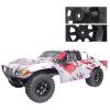 FriHobby Pre-Glued 1/10 RC Short Course Truck Tires and Wheels Set 12mm Hex for Traxxas Slash 4x4 BL-2S 2WD Redcat Blackout SC Losi SCT Team Associated SC10 HPI, with Foam Inserts (Type 1) view 4