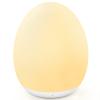 MediAcous Night Light for Kids, Baby Egg Light for Nursery, 7 Colors Changing & Stepless Dimming, Soft Silicone Touch Night Lamp with 1 Hour Timer, Rechargeable Nursery Night for Breastfeeding view 1