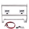 CrazyHobby Metal Front Bumper with LED Lights for Traxxas TRX4 Bronco 1/10th Scale RC Crawler Model Car Accessories view 1