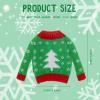 Aoriher 3 Pcs Christmas Doll Clothes Christmas Accessories Outfit Small Sweater Set Knitted Clothing Elk Xmas Santa Tree Snowflake Xmas Doll Accessories(Natural Style) view 2