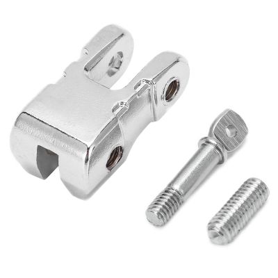 Dilwe RC Winch Hook, 18x10x8mm, RC Metal Winch Rock Tow Hook Model Vehicle Accessories for 104001 1/10 RC Car, RC Car Trailer Buckle 1/10 Scale Accessories RC Accessories(Silver)