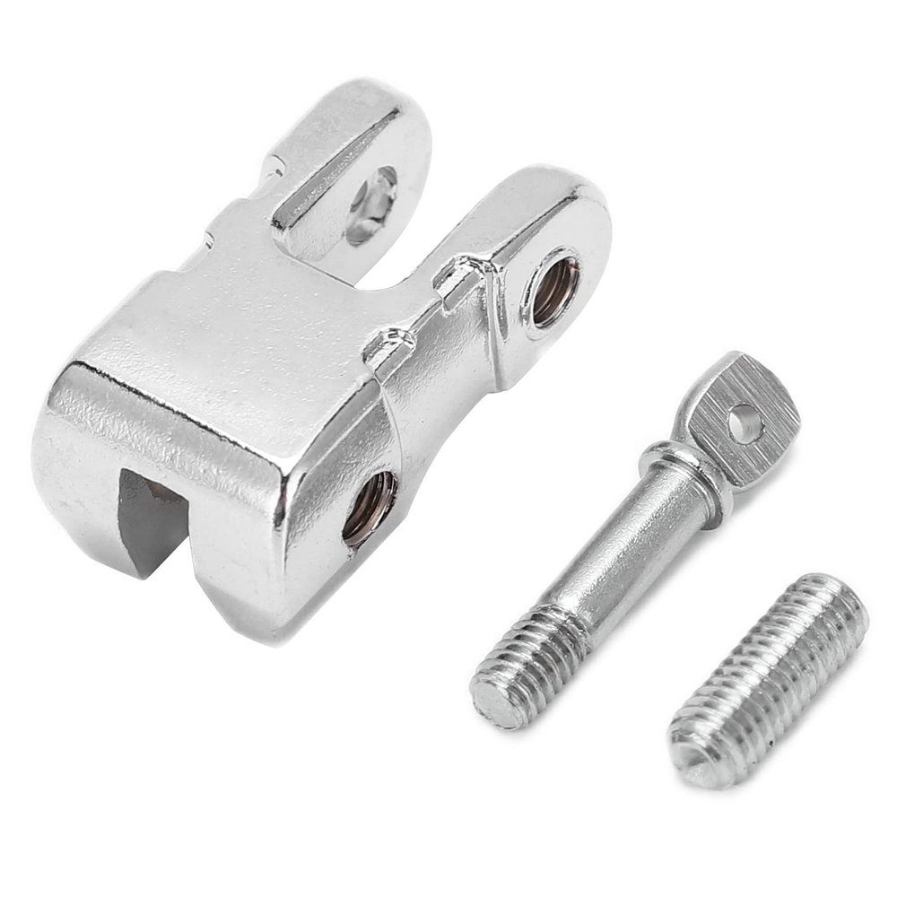 Dilwe RC Winch Hook, 18x10x8mm, RC Metal Winch Rock Tow Hook Model Vehicle Accessories for 104001 1/10 RC Car, RC Car Trailer Buckle 1/10 Scale Accessories RC Accessories(Silver)