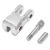 Dilwe RC Winch Hook, 18x10x8mm, RC Metal Winch Rock Tow Hook Model Vehicle Accessories for 104001 1/10 RC Car, RC Car Trailer Buckle 1/10 Scale Accessories RC Accessories(Silver) view 1