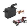 RC Servo, 5-Wire Steering with Servo Arm High-Torque Precision Control for 1/10 Scale RC Car Enthusiasts Off-Road Racing and Hobbyist Repairs view 1