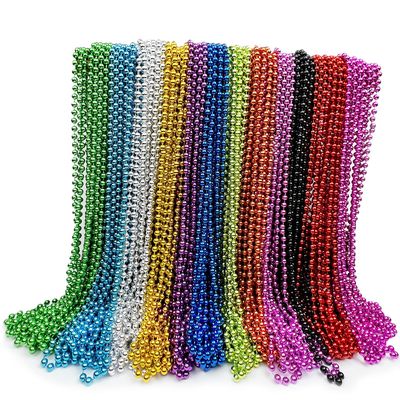 GiftExpress 144 pack Mardi Gras Beads Necklaces Bulk, Mardi Gras Beads Necklaces Assortment, Throw Beads in Bulk, Gasparilla beads, Mardi Gras Parades Necklaces