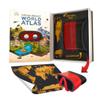 Abacus Brands Virtual Reality World Atlas Gift Box - Illustrated Interactive VR Atlas and STEM Learning Activity Set - for Ages 8 and Up view 2