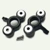 Aluminum Front Steering Block Black for Arrma Seton Kraton Mojave Talion Tyhon Limitless AR330187 view 1