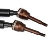 KYX Racing Hardened Steel Rear CVD Drive Shafts Driveshafts Left Right Upgrades Parts Accessories for RC Crawler Car Traxxas 1/10 Drag Slash 1967 C10 view 2