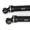 KYX Racing Hardened Steel Rear CVD Drive Shafts Driveshafts Left Right Upgrades Parts Accessories for RC Crawler Car Traxxas 1/10 Drag Slash 1967 C10 view 3