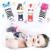 Rattles Socks for Girls & Boys (Pet Set) - Toys 6-12 Months - Wrist Rattles and Foot Rattles - Baby Toys for Newborns As Gift - Easy to Wear Baby Rattle Toys view 1
