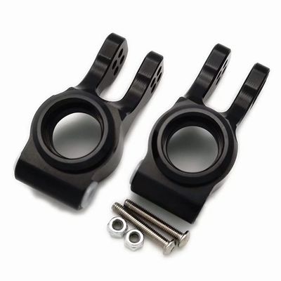 Aluminum Rear Hubs Black for Arrma 1/10 Seton AR330374