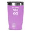 Funny Dominoes Tumbler Old domino players never die Gift For Men and Women 20oz, Magenta view 1