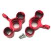 Aluminum Front Steering Block Red for Arrma Seton Kraton Mojave Talion Tyhon Limitless AR330187 view 2