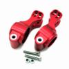 Aluminum Rear Hubs Red for Arrma 1/10 Seton AR330374 view 3