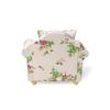 Dollhouse Couch with Pillow 1 12 Scale Miniature Sofa Arm Chair Living Room Furniture Wooden Fabric Frame Single Reading Chair Artificial House Room Scene Decoration (Pink) view 4