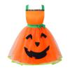 ACSUSS Kids Girls Halloween Pumpkin Dress Halter Neck Lace-up Tulle Tutu Gown Dance Leotard Orange 4 Years view 1