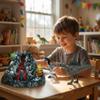 Gemini&Genius 2Pcs Spinosaurus Velociraptor Dinosaur Action Figure Toys Set, Large and Realistic Dinosaur Toy Set with Moveable Jaw and Hands, Dino Toy Figures, Collections, Plays, Displays for Kids view 2