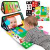 beetoy High Contrast Baby Mirror with Crinkle Cloth & Soft Teether  Sensory Development Toy for Newborns (0-6 Months) | Tummy Time & Crawling Prep | Non-Toxic, Safe Gift view 1