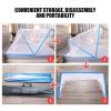 Mosquito Net Ultralight Folding Net Camping Portable Travel Home Anti Mosquito Tent Foldable Mosquito Net,Blue,190 * 135 * 80cm view 2