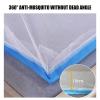 Mosquito Net Ultralight Folding Net Camping Portable Travel Home Anti Mosquito Tent Foldable Mosquito Net,Blue,190 * 135 * 80cm view 3