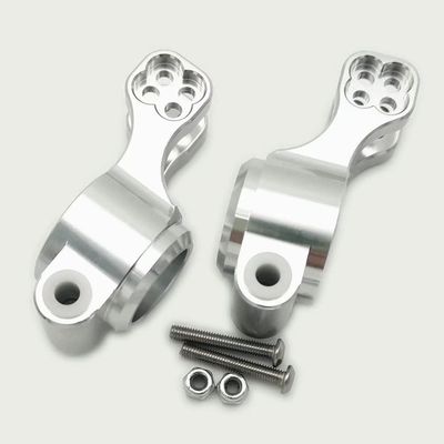 Aluminum Rear Hubs Silver for Arrma 1/10 Seton AR330374