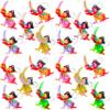 Roaqua 20 Packs bulk Mini Pop Parrots Keychain fidgets Bubble Classroom Students gifts Teacher, hoilday Party Favors view 1