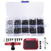 340pcs RC Screw Kit Screws Assortment Kit-M3 Hex Screws 6mm-12mm w/Screw Tray 17mm Hex Wrench, Universal for Traxxas Axial Redcat HSP HPI Arrma 1/5 1/8 1/10 1/12 RC Cars Trucks Crawler view 1