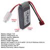 Fytoo 3PCS 7.4V 2000mAh T-Type Plug Lithium Battery &1 Pallet 3 Charging Cable for 9200 9200E 9202E 9203E 9204E 9205E 9206E 2995 YC300 HB101 HM101 25-DJ02 9125 S920 S921 WLtoys RC Car Drone view 2