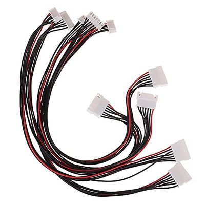 Replacement Part For 5Pcs XH2.54 7P 30cm 22AWG Lipo Balance Wire Extension Charged Cable Lead Cord