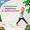 Dino Stomp Addition & Subtraction Flashcards  Math Games and Toys for Kids Ages 5-7 view 2