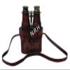 Nautical Victorian Marine Brass Binocular Collectible Spyglass with Leather Case Box view 3