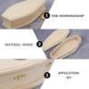 Miniature Wooden Coffin DIY Decoration Unfinished Fairy Miniature Furniture for Dollhouse Premium Mini Decor for Home Ornaments Creative Blank Design for Imaginative Projects view 4