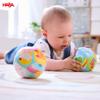 HABA Soft Baby Ball Toy for Tummy Time and Sensory Play - Colorful Rainbow 4.5" Balls for Babies and Toddlers to Enhance Motor Skills and Exploration - Ages 6 Months+ view 2