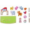 HABA Wooden Toddler Stacking Toys, On The Farm Balancing Game and Wooden Montessori Toys for Preschool Learning, Includes 12 Animal Figures, Made in Germany view 3