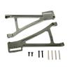 Atomik RC E-Revo 2.0 Front Lower Arm, Gun Metal - Replaces 8631/8632 - Compatible with Traxxas view 1